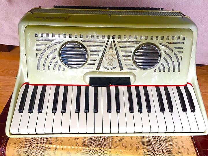 Frontalini Accordion Italian 1950's Great Condition LOCAL Reverb