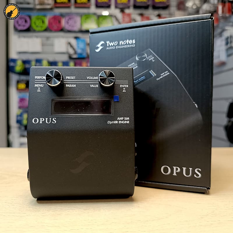 Two Notes OPUS Amp Sim / DynIR Engine 2023 - Present - Black image 1