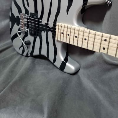 2024 Charvel Charvel Limited Edition Super-Stock San Dimas Style 1 Silver Bengal image 1