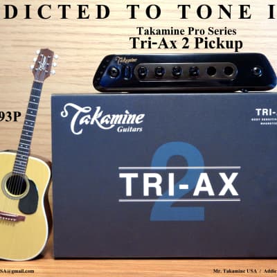 Takamine TRI-AX 2 Acoustic Guitar Pickup CTP1 CTP2 CTP3 Modified 