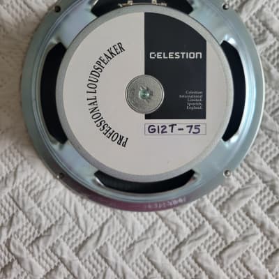 Mid 2000's Celestion G12T-75 16 Ohm Guitar Speaker Made In England Great Sound image 1