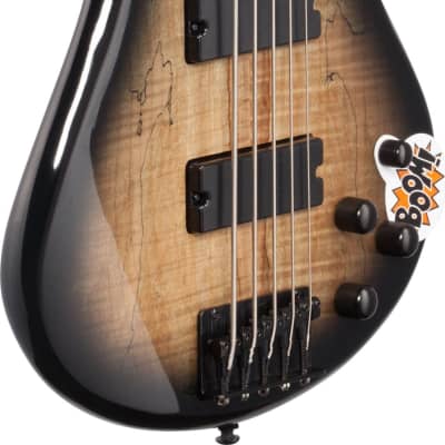 Ibanez GSR205 5-String Electric Bass Gray Burst image 4