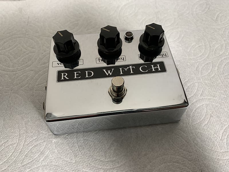 Red Witch Deluxe Moon Phaser Pedal (Chrome) | Reverb