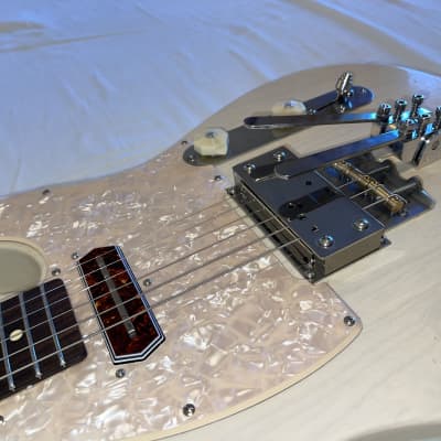 Waterslide Guitars T-Style Coodercaster B&G Bender PLEK'd White Blonde w/Lollar Supro Lap Steel+Charlie Christian Pickups image 3