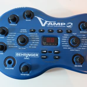Behringer V AMP 2 Virtual Amplification Multi Guitar Effects