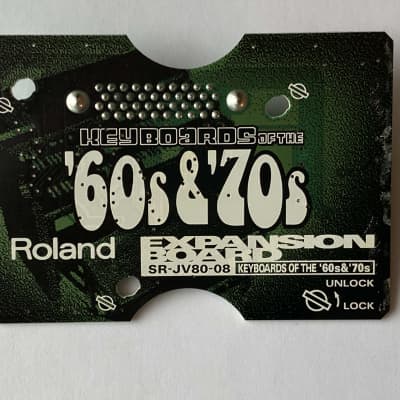 Roland SR-JV80-08 Keyboards Of The '60s & '70s Expansion Board for JV XP XV 1080 2080 3080 5080