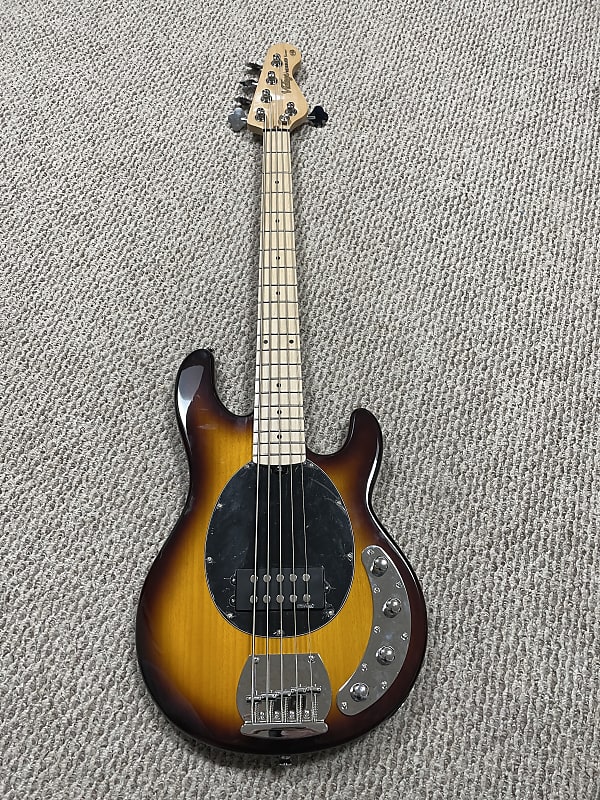 Vintage Reissued V96 5 String Bass Guitar Reverb