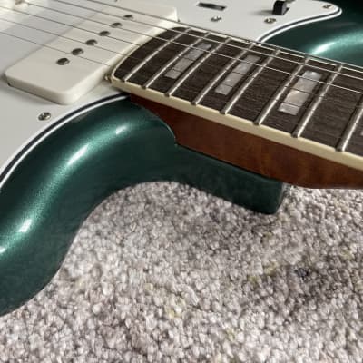 Fender / Partscaster Jazzmaster 2018 Metallic Sherwood Green - Fender USA Pure Vintage '65 pups image 20