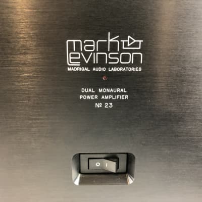 Mark Levinson No.23 Dual Monaural Solid State Amplifier image 9