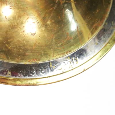 1960s Getzen Super Deluxe Tenor Trombone Brass Chrome Jazz Band Studio Stage Model Instrument Horn Made in USA Original Hard Shell Case (T178) image 18