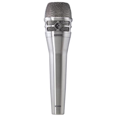 Shure KSM8 Dualdyne Dynamic Cardioid Vocal Microphone, Nickel image 1