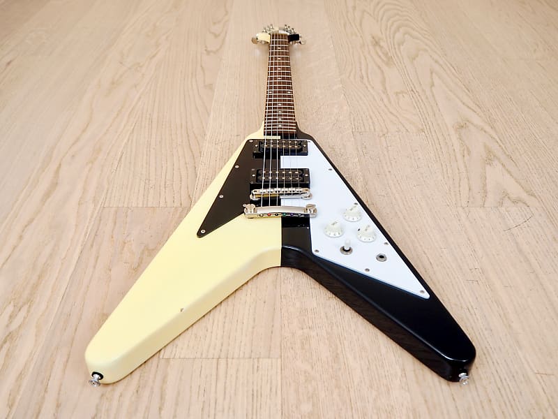 1984 Greco MSV-650 Michael Schenker Flying V Model Electric Guitar Japan  Fujigen