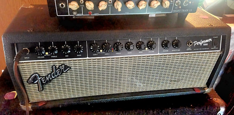 Fender Performer 1000 100-Watt Hybrid (Solid State/Vacuum Tube) Amp Head RARE!! AWESOME HEAD!! WORKS GREAT! GREAT COND.!! image 1