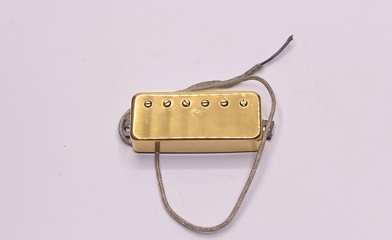 Gibson Mini Humbucker Les Paul Patent Number 1970s ~Gold~