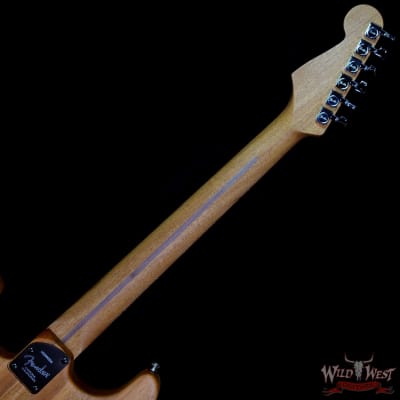Fender American Acoustasonic Stratocaster Ebony Fingerboard 3-Color Sunburst image 5
