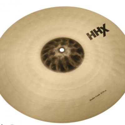 Sabian 18in HHX Studio Crash Cymbal - Brilliant image 1