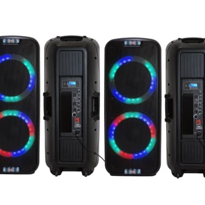 MR DJ PRO115BT & PRO115S PA DJ Active & Passive Speaker