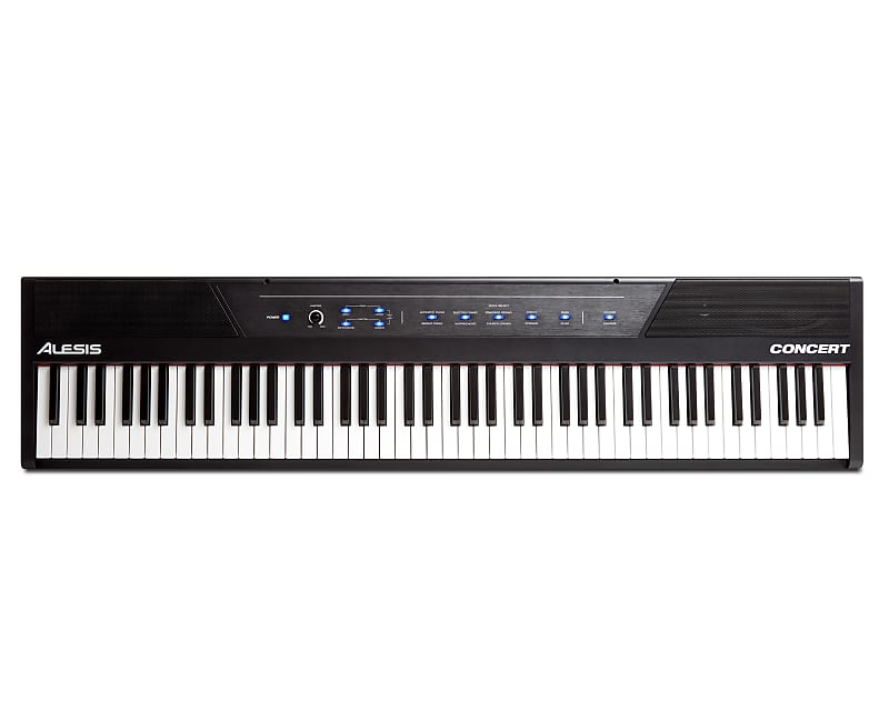 Alesis  Concert Digital Piano -88-Key Digital Piano with Full-Sized Keys image 1