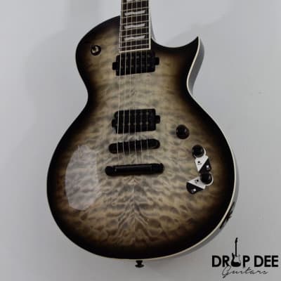 ESP LTD EC-1000T Electric Guitar - Charcoal Burst image 4