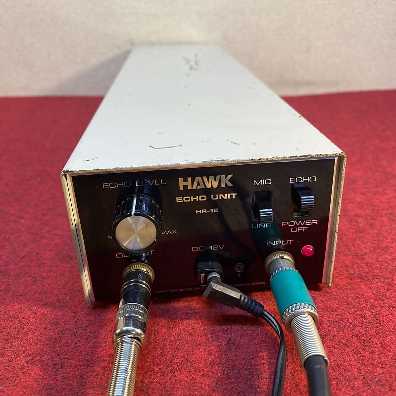 Rare and magnificent Hawk HR-12 Massive dual spring reverb