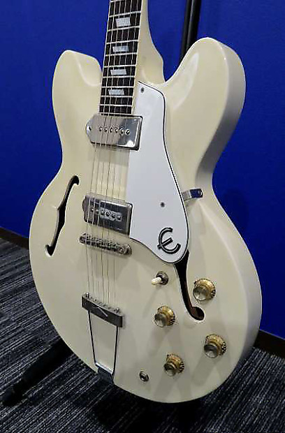 Epiphone casino white top