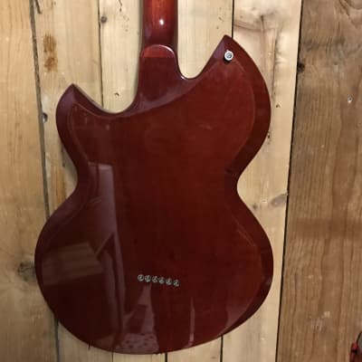 Gretsch Astrojet Custom made Project 1966  27" Bariton Neck in See thru red image 10