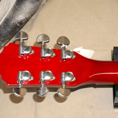 Oscar Schmidt by Washburn Delta King OE-30 OE30 ES-335 style Semi-Hollow Body Guitar Cherry image 10
