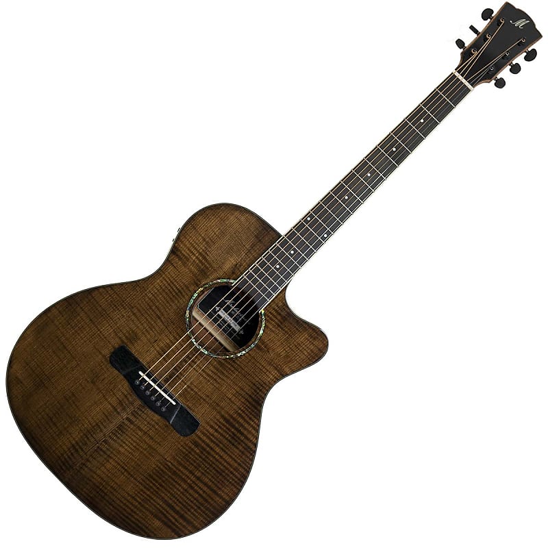 Merida Extrema GACE Ltd. Ed. Electro Acoustic Guitar - Brown image 1