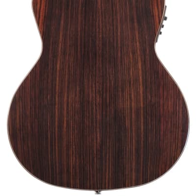 Kremona Performer Series Fiesta F65CW TLR Solid Cedar Top Nylon String Classical Acoustic Electric Guitar With Gig Bag image 4