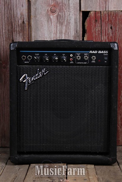 Fender on sale rad bass