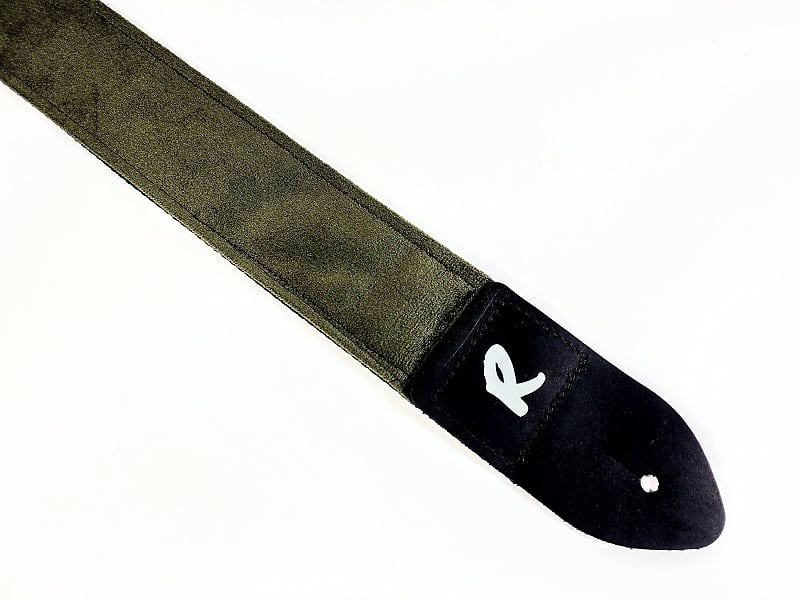 Sage Green Velvet Guitar Strap Dark Green Velvet Guitar Reverb