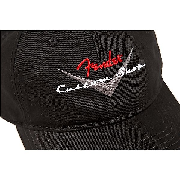 Fender Custom Shop Baseball Hat, Black, One Size 2016 image 1