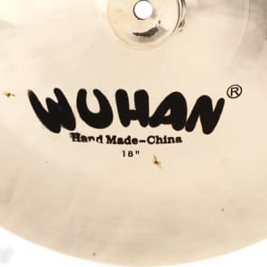 Wuhan 18-inch China Cymbal with Rivets image 3