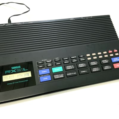 Vintage 1985 YAMAHA RX-21L RX21L PERCUSSION DRUM MACHINE 12-BIT ACID Rhythm Sequencer image 9