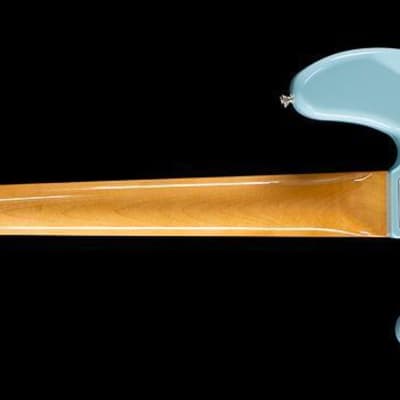 Fender Vintera '60s Jazz Bass Daphne Blue Bass Guitar - MX20131693-8.95 lbs image 3