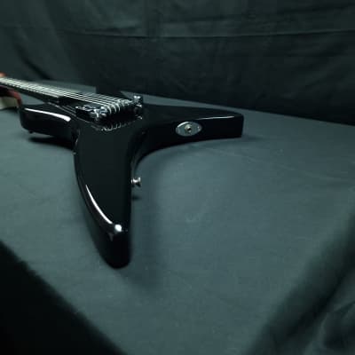 B.C. Rich Chuck Schuldiner Tribute Stealth 2008 Onyx Black Neck Through Dimarzio X2N Death Control Denied image 10