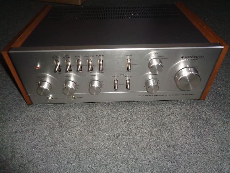 Kenwood KA-4006 Solid State Stereo Integrated Amplifier | Reverb