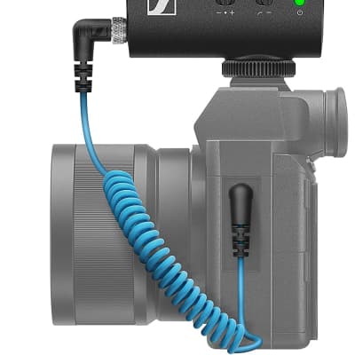 Sennheiser MKE 400 Mobile Kit Directional On-Camera Microphone with Smartphone Clamp & Manfrotto PIX image 6