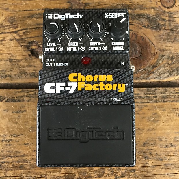 DigiTech CF-7 Chorus Factory Guitar Pedal image 1