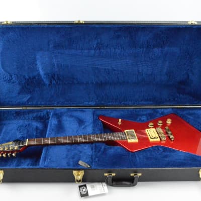 1982 Ibanez DT300 FR Destroyer II Red Electric Guitar w/ Case MIJ Japan #33657 image 4