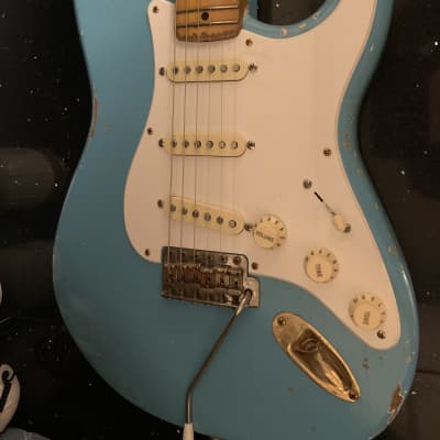 MJT Stratocaster 2020 - Daphne Blue image 15