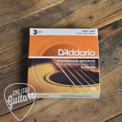 D'Addario EJ15-3D Strings XL 3pk image 2