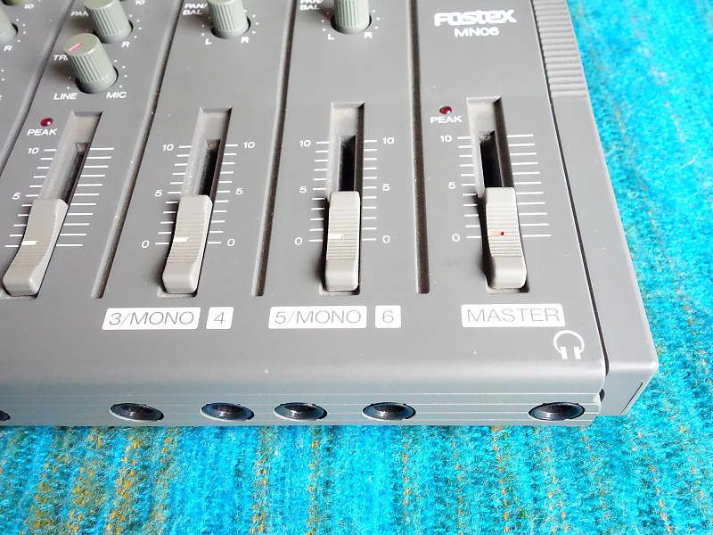 Fostex MN06 Hexamix 6ch Stereo Mixer w/ AC Adapter - | Reverb Canada