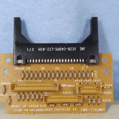 Roland JV-880 parts - PCM cartridge board