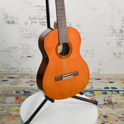 New Yamaha CGS102A 1/2 Size Classical Acoustic Guitar Natural image 3
