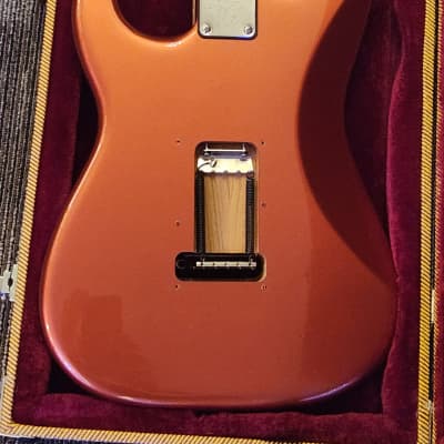 Warmoth Fender Vega partscaster 2022 - Faded Candy Apple Red image 13