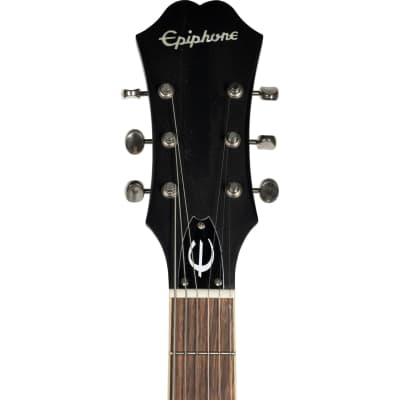 Epiphone Casino Semi Hollow Electric Guitar, Worn Blue Denim image 16