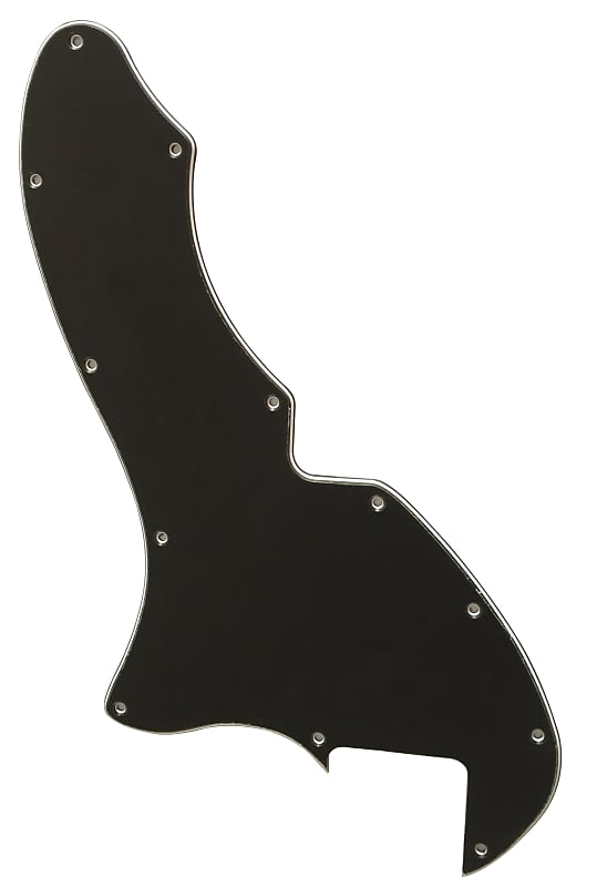 For US Fender Telecaster 69 Thinline Blank Guitar Pickguard  Scratch Plate,3 Ply Black image 1