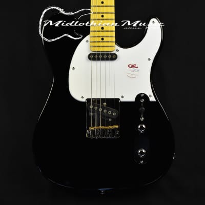 G&L Tribute ASAT Classic Electric Guitar - Black Gloss Finish (210610518) image 2