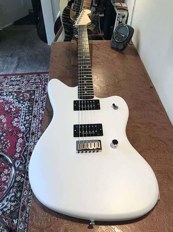 Warmoth Hardtail Jazzmaster Alpine White | Reverb